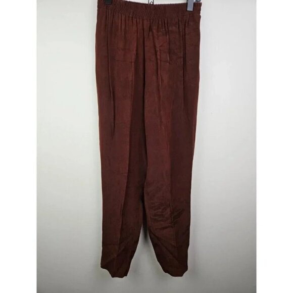 Yasuko Blouse Top Elastic Waist Pants Silk Accents Size Small Medium Made in USA - Picture 3 of 15